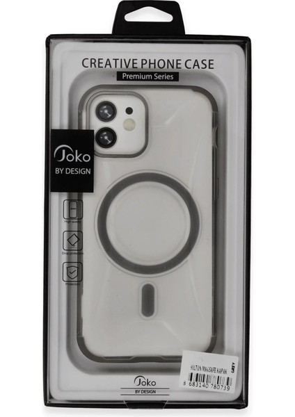 iPhone 11 Hilton Magsafe Kapak - Siyah fırsatları