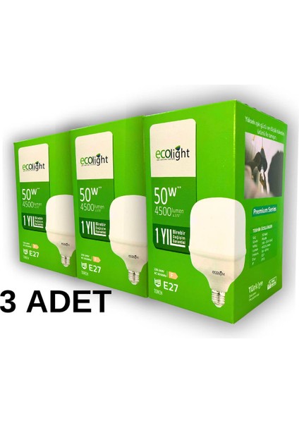 50W Torch Beyaz LED Ampul E27