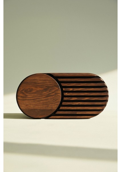 Doğal Ahşap Dekoratif Kahvelik , Sunumluk , Yağdanlık %100 Çam