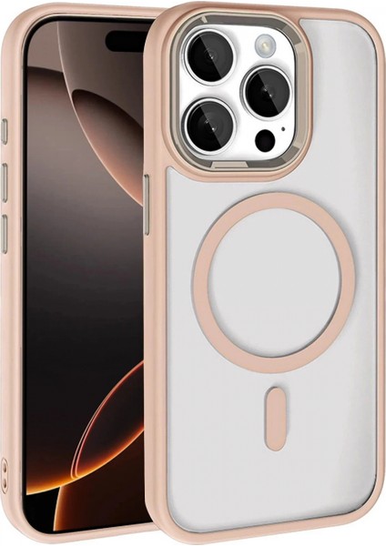 Apple iPhone 15 Pro Max Terea Magsafe Kapak - Gold