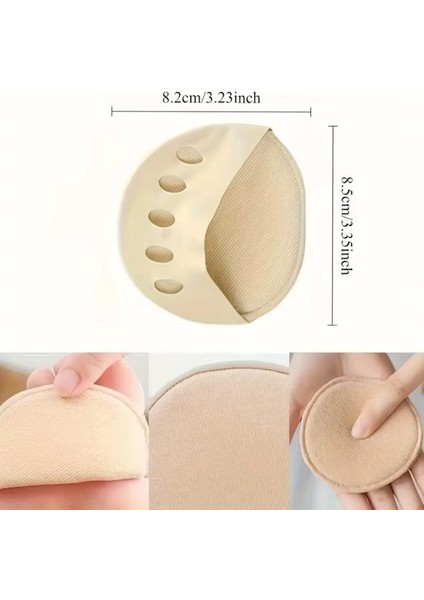 Ayak Parmak Bölgesi Altı Ter Emici, Metatarsal Destekleyici, Yumuşak Sünger, Kumaşlı Ped( 1 Çift) indirimleri