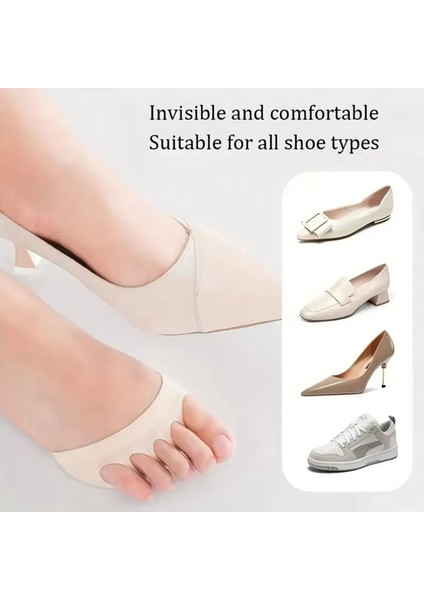 Ayak Parmak Bölgesi Altı Ter Emici, Metatarsal Destekleyici, Yumuşak Sünger, Kumaşlı Ped( 1 Çift)