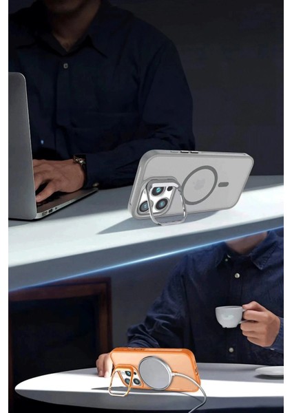 iPhone 16 Flet Lens Magsafe Kapak - Derin Mor fırsatları