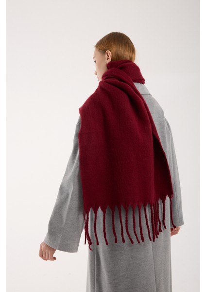 Unisex Puffy Düz Renk Şal Atkı fırsatları