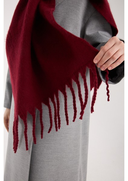 Unisex Puffy Düz Renk Şal Atkı indirimleri