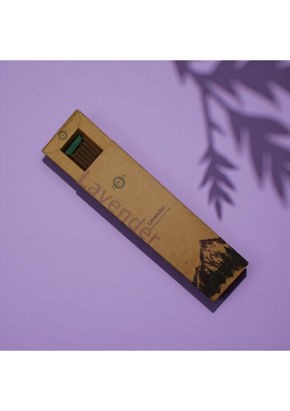 %100 Doğal Tütsü Lavanta | El Yapımı Yerli Üretim | 25'li Kutu fırsatları
