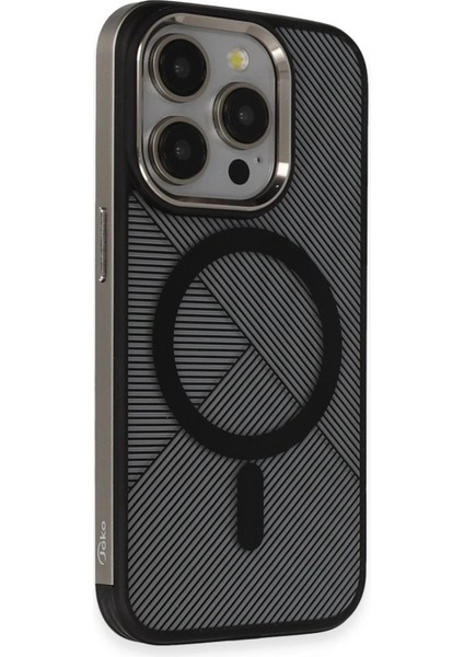 iPhone 14 Pro Max Vito Magsafe Kapak - Titan Gri