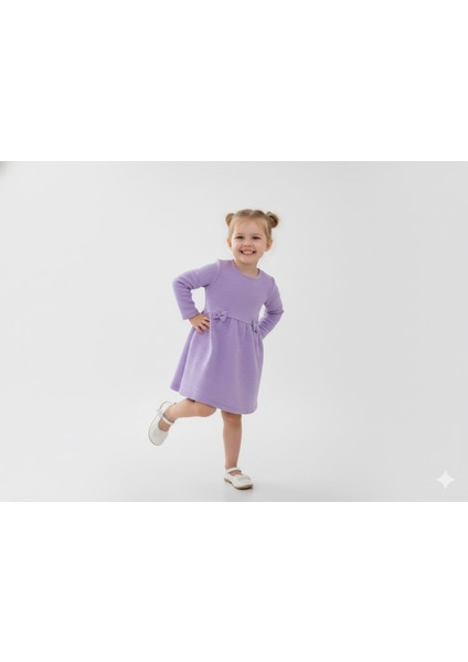 Lila Kız Çocuk Elbise İlkbahar & Kış fırsatları