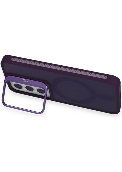 Samsung Galaxy S24 Flet Lens Magsafe Kapak - Derin Mor fiyatları