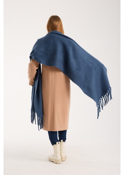 Unisex Puffy Düz Renk Şal Atkı fırsatları