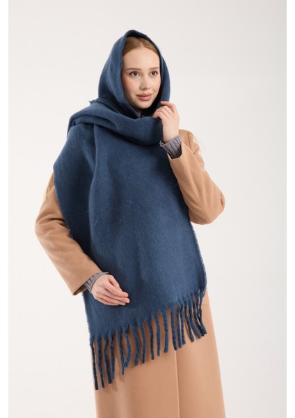 Unisex Puffy Düz Renk Şal Atkı indirimleri