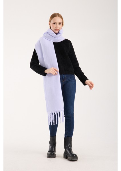 Unisex Puffy Düz Renk Şal Atkı fiyatları