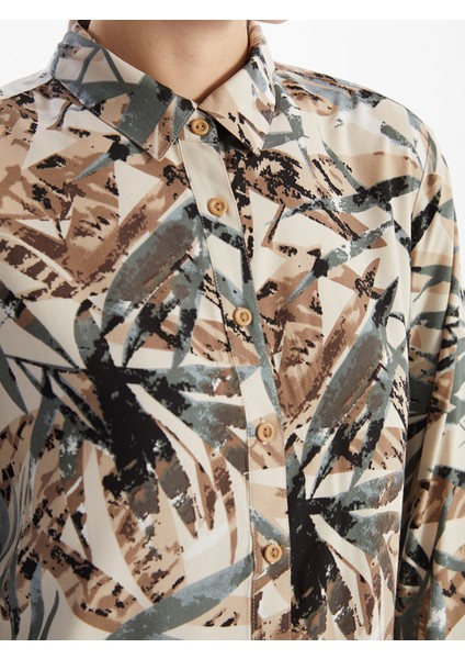 Yeni Sezon Desenli Kadın Gömlek Tunik modelleri