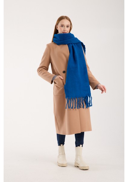 Unisex Puffy Düz Renk Şal Atkı fırsatları