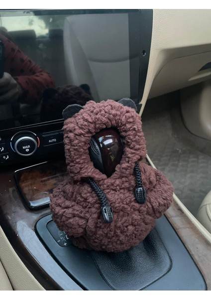 Vites Hoodie-Araç Vites Poları-Peluş Vites Poları-Koyu Kahve- Araç Vites Kıyafeti Uyumlu fiyatları