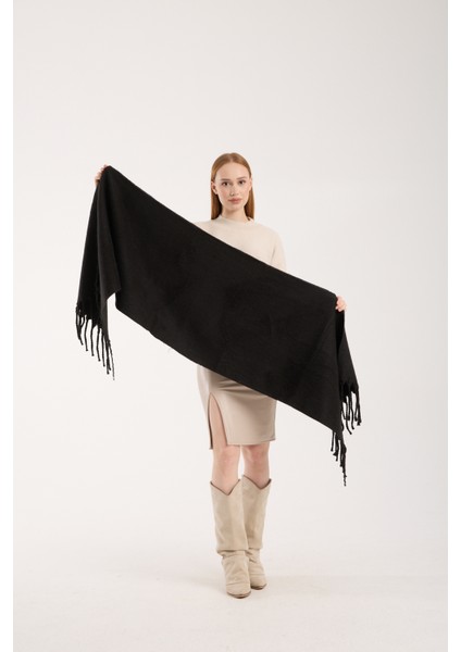 Unisex Puffy Düz Renk Şal Atkı fırsatları