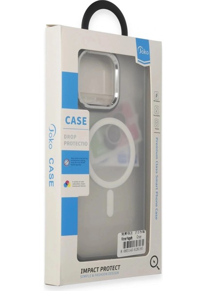 iPhone 13 Pro Max Winner Magsafe Kapak - Gri modelleri