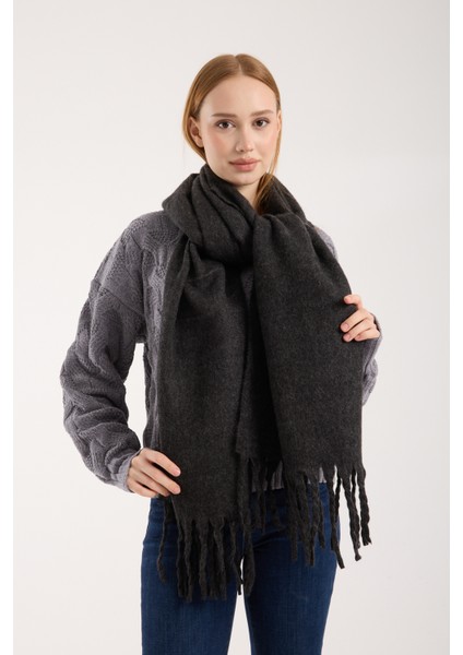 Unisex Puffy Düz Renk Şal Atkı indirimleri