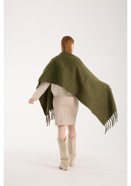 Unisex Puffy Düz Renk Şal Atkı fırsatları