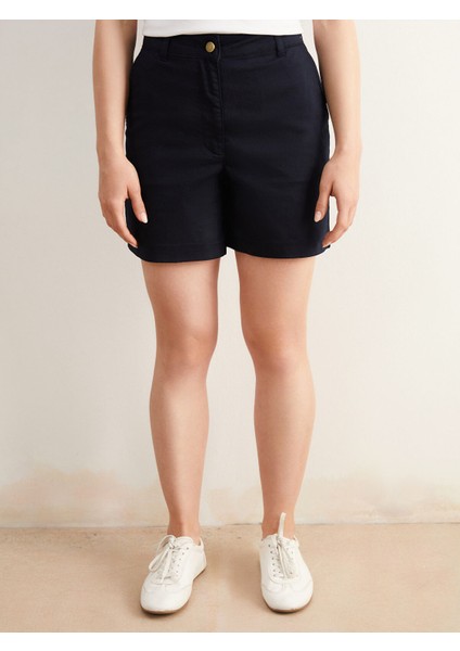 Yeni Sezon Petite Standart Fit Gabardin Kadın Şort fiyatları