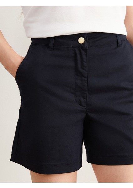 Yeni Sezon Petite Standart Fit Gabardin Kadın Şort modelleri