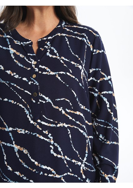 Yeni Sezon Kaçık Yaka Desenli Elbise modelleri