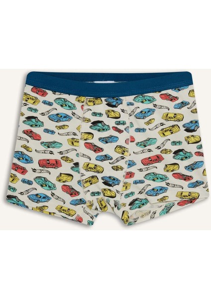 Erkek Çocuk Hot Wheels Penye 3'lü Boxer G2553A825AU