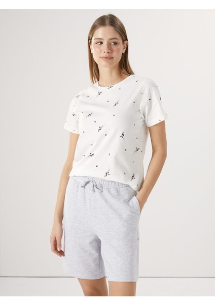 Yeni Sezon Beli Lastikli Kadın Şort