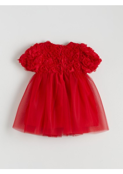 Yeni Sezon Bisiklet Yaka Kız Çocuk Abiye Elbise fiyatları