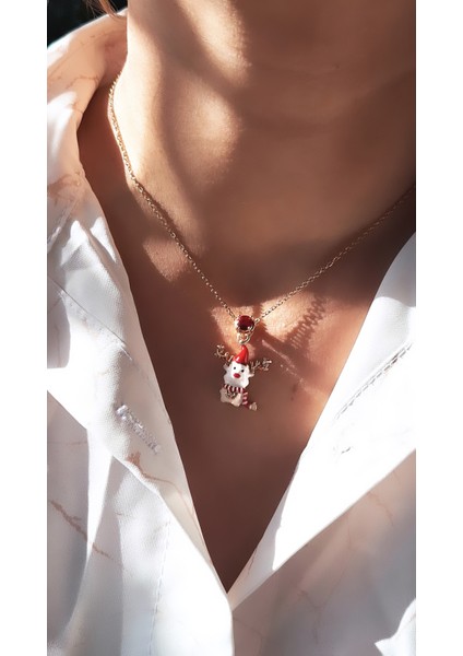 Kardan Adam Figürlü Çelik Kolye fiyatları