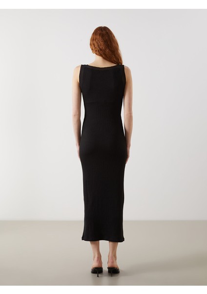 Yeni Sezon Bisiklet Yaka Dokulu Elbise fırsatları