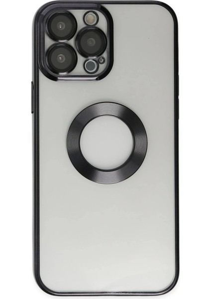 iPhone 13 Pro Max Kılıf Slot Silikon - Siyah