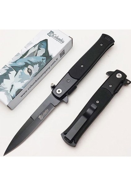 Kişiye Özel Isimli Columbia Isim Baskılı Çakı FST-5003-22 cm Paslanmaz Çelik Kamp Çakı fiyatları