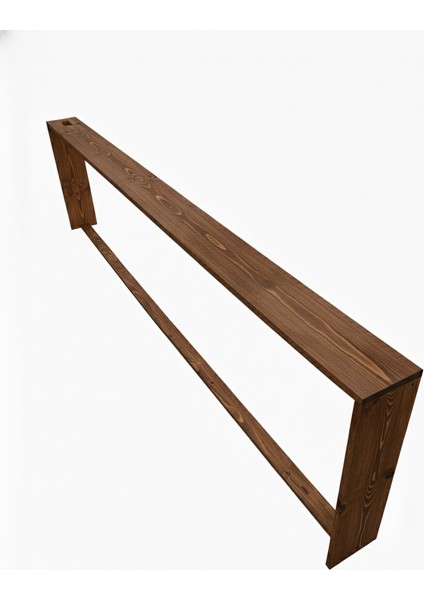 %100 Doğal Masif Ahşap Koltuk Arkası Ayaklı Raf - Ayaklı Duvar Rafı modelleri