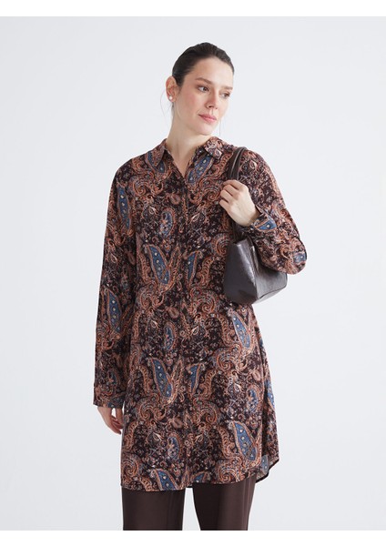 Yeni Sezon Desenli Kadın Gömlek Tunik fiyatları