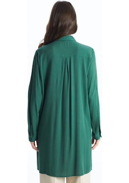 Yeni Sezon Krinkle Kadın Gömlek Tunik fırsatları