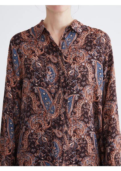 Yeni Sezon Desenli Kadın Gömlek Tunik modelleri