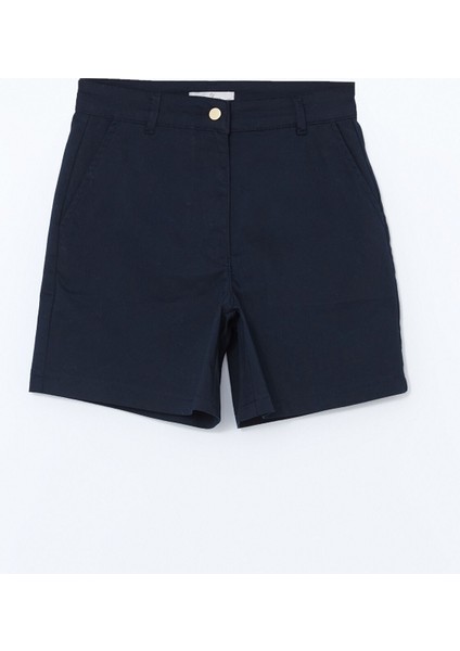 Yeni Sezon Petite Standart Fit Gabardin Kadın Şort indirimleri