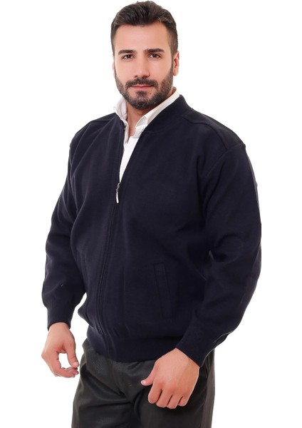 Erkek Astarlı Çelik Örgü Hırka Baba Boy Sıcak Tutar Üst Kalite Cepli Kaliteli Şık indirimleri