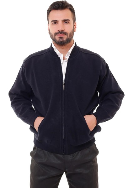 Erkek Astarlı Çelik Örgü Hırka Baba Boy Sıcak Tutar Üst Kalite Cepli Kaliteli Şık