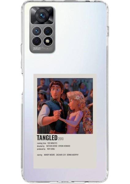 Redmi Note 12 Pro 4g Uyumlu Rapunzel Tangled Tasarımlı Baskılı Silikon Kılıf