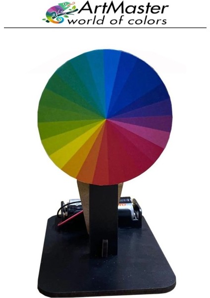 Newton Renk Çarkı Yapım Seti 12X7X10 cm 1 Adet Okul Sınıf Fen Bilimleri Deney Setleri Nevton Çarkı Yapımı fırsatları