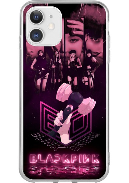 iPhone 11 Uyumlu Blackpink Poster Baskılı Silikon Kılıf