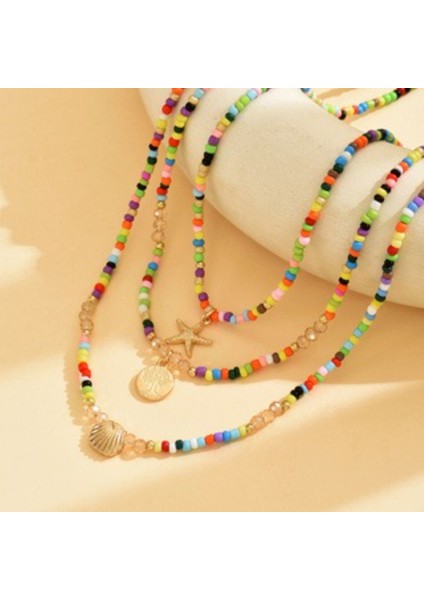 Renkli 3'lü Kolye fırsatları