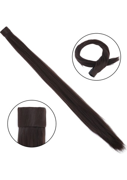 Fiber Sentetik Sihirli At Kuyruğu / Koyu Kumral modelleri