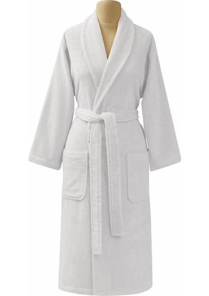 Bukle Bornoz, Şal Yaka Bornoz ,%100 Pamuklu Kadın / Erkek Unisex Bornoz