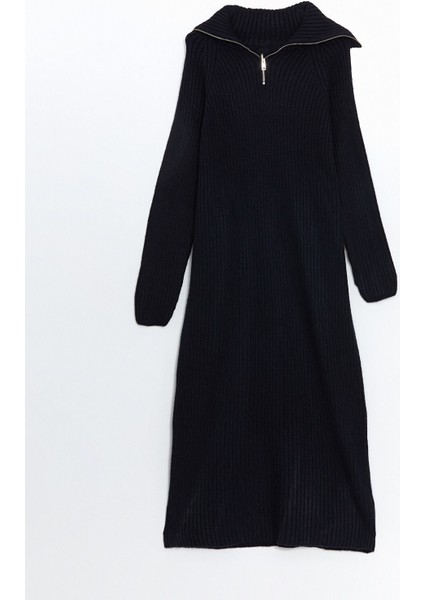 Yeni Sezon Kayık Yaka Kadın Triko Elbise indirimleri