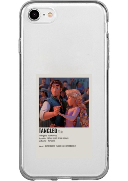 iPhone 6 - 6s Uyumlu Rapunzel Tangled Tasarımlı Baskılı Silikon Kılıf