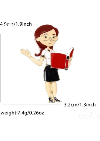 Öğretmen Broş - Öğretmenler Günü Broş