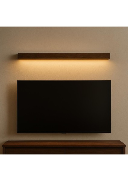 Yansıtma Tasarımlı Tek Yönlü Ahşap Salon Hol Cafe Otel Duvar Aplik Avize fırsatları